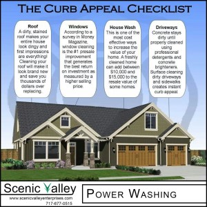 Roof, Windows, House Wash, Driveway Scenic Valley Power Washing adds Curb Appeal